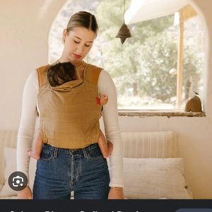 Sakura Bloom Bourbon Linen Scout w Leather